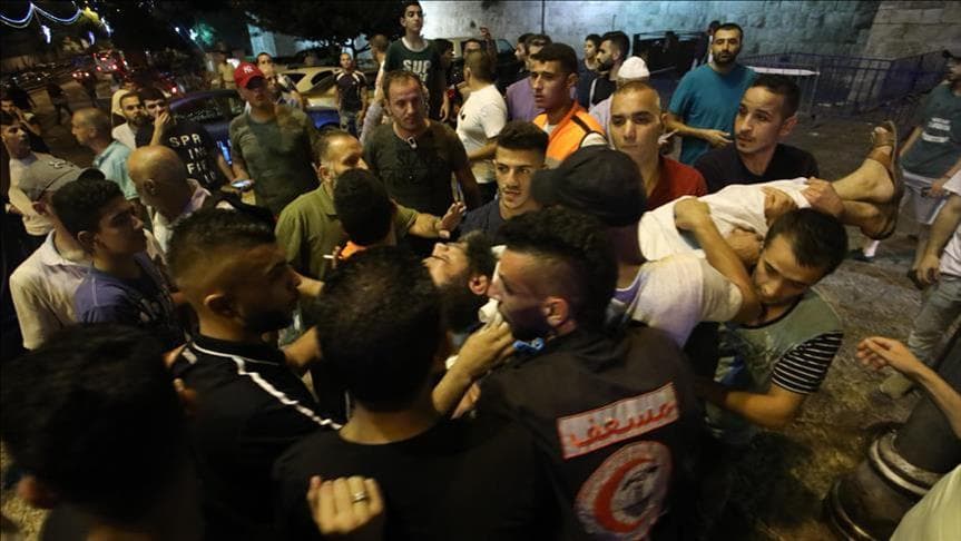 Isroil politsiyasi Al-Aqsa masjidi imomiga jarohat yetkazdi