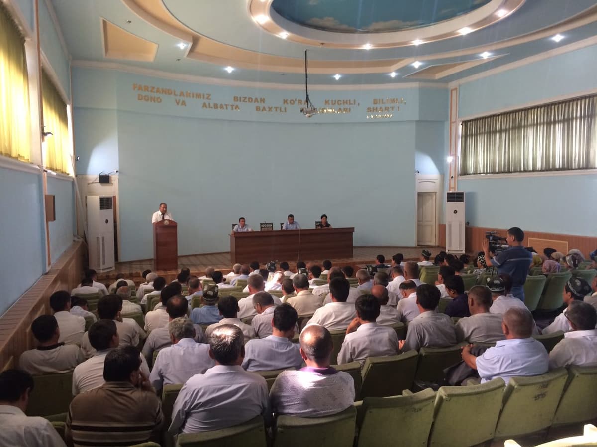 Shahrixonda sudyalar deputatlarga axborot berdi