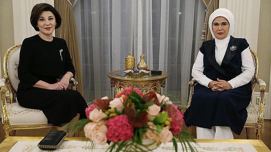 Foto: O‘zbekiston va Turkiya birinchi xonimlari uchrashdi
