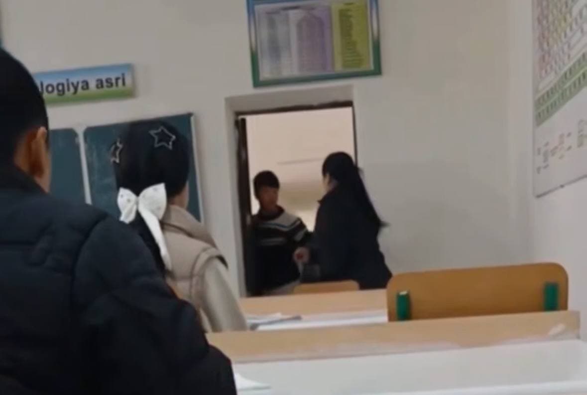Qashqadaryoda o‘quvchi o‘qituvchiga hamla qildi