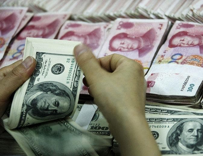 Xitoy valyuta zaxiralari dekabr oyida 3,01 trln dollargacha kamaydi