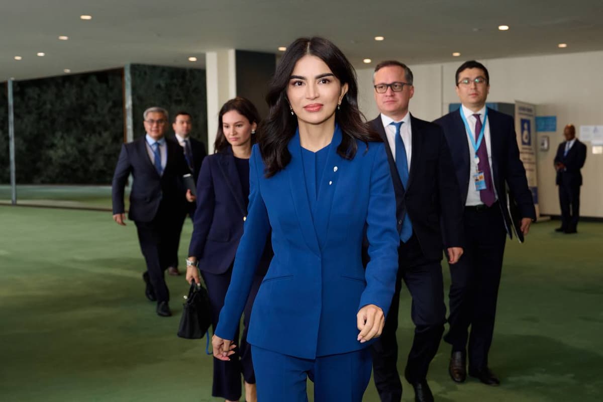 Saida Mirziyoyeva meets DFC chief Ben Black