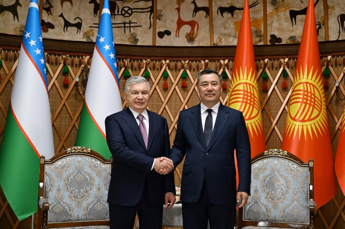 Uzbekistan and Kyrgyzstan agree to deepen strategic partnership; target $2 billion in bilateral trade