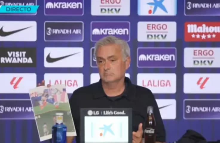 Mourinio Madrid derbisidagi magʻlubiyatdan soʻng hakamni tanqid qildi