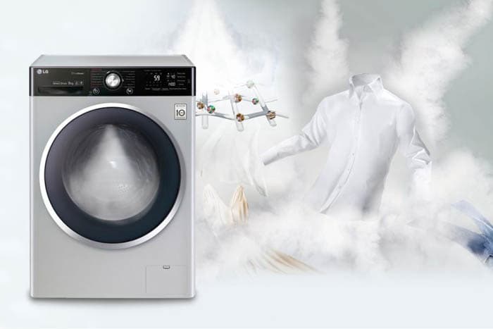LG: TrueSteam tizimi bilan na suv va na kir yuvish kukuni kerak!