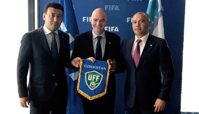 FIFA prezidenti Janni Infantino O‘zbekistonga tashrif buyuradi