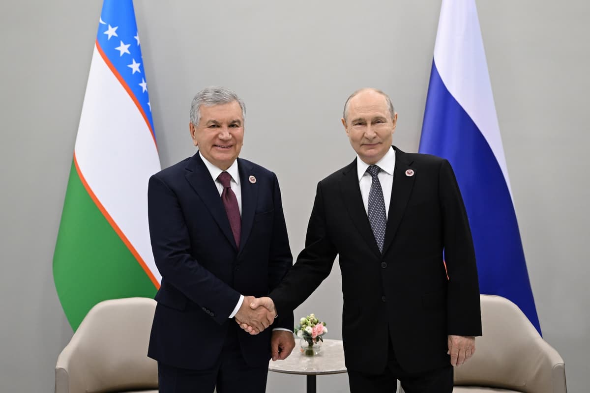 Shavkat Mirziyoyev Bishkekda Vladimir Putin bilan uchrashdi