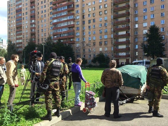 FXX Peterburgda jangarilarni qo‘lga olish bo‘yicha amaliyot o‘tkazdi