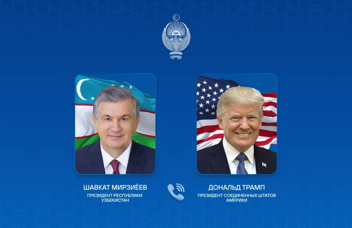 Президенты Узбекистана и США обсудили перспективы укрепления двусторонних отношений