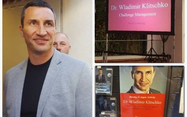 Vladimir Klichko nemis tilida iqtisodiyot va biznes haqida kitob yozdi