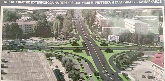 Самарқанд шаҳридаги кўчалар ва йўллар инфратузилмаси яхшиланади
