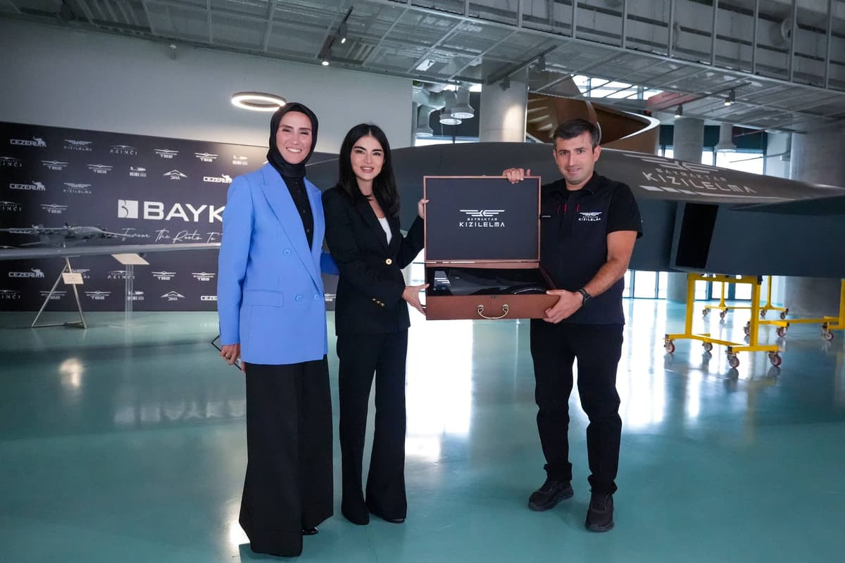 Saida Mirziyoyeva visits Turkish defense technology company Baykar