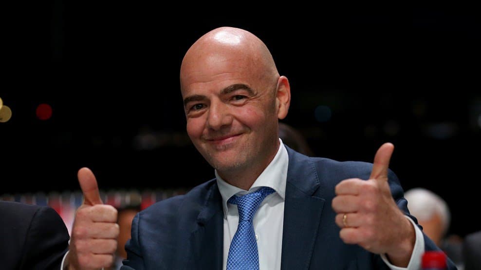 Infantino JCh ishtirokchilari sonini 48taga yetkazish qaroridan qaytmaydi