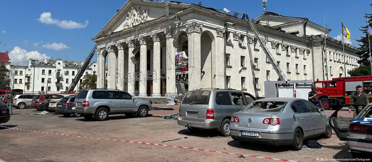 Chernixivga zarba: ikki kishi, jumladan 4 yoshli qiz halok boʻldi