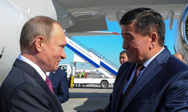 Jeenbekov Putin bilan uchrashuvda 2010 yilgi voqealarni esladi
