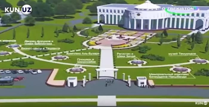 Video: Oqsaroy oldida Islom Karimov haykali o‘rnatiladi