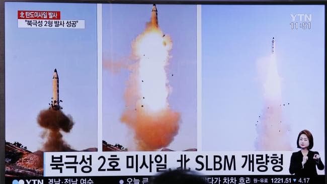 Shimoliy Koreya noma'lum turdagi raketalar uchirdi