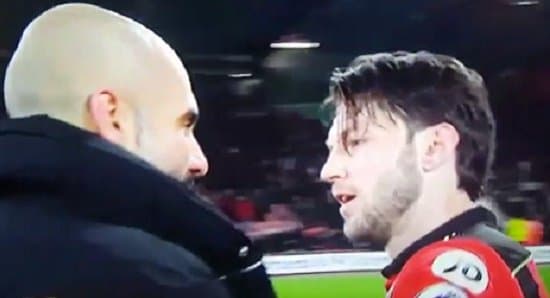 Video: Gvardiola «Bornmut»ning farzandi vafot etgan futbolchisiga hamdardlik bildirdi