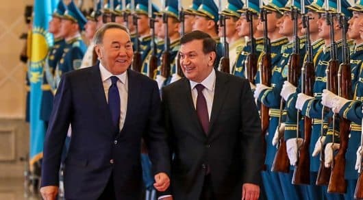 Nazarboyev Mirziyoyevga: Biz sizga suyanamiz