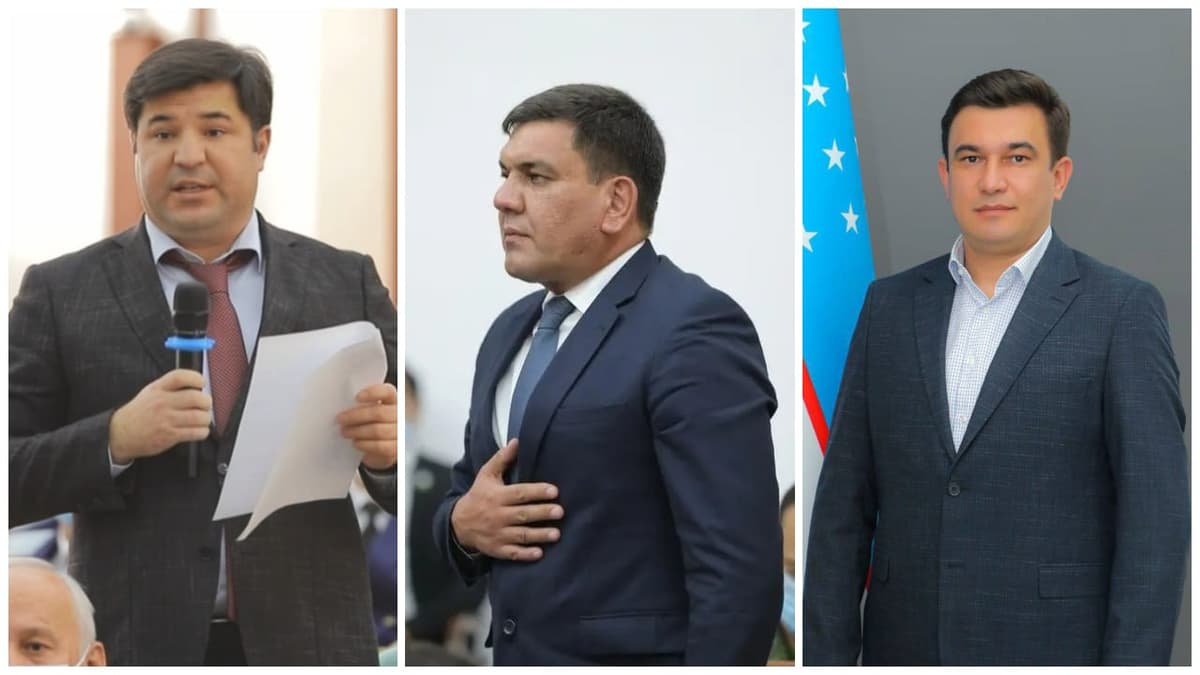 В Ташкенте сменились хокимы трех районов