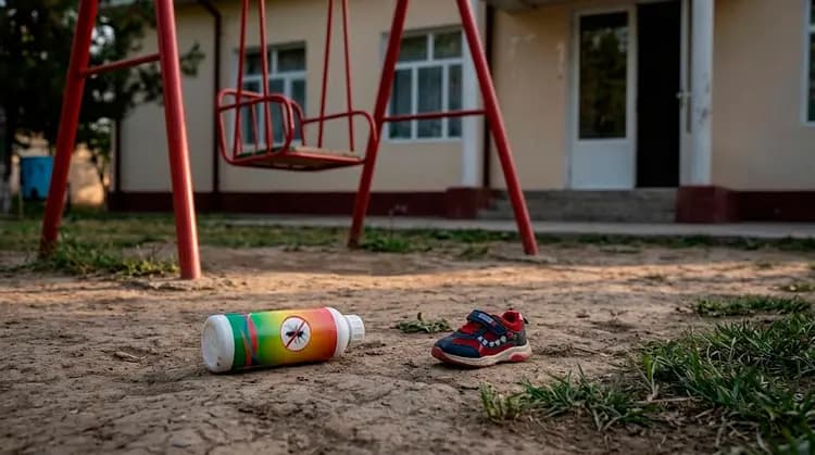 В Ахангаране выясняют обстоятельства смерти ребенка после отравления средством от насекомых