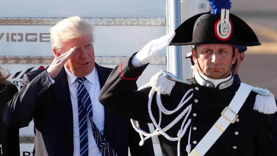 Hello, Pope!: Трамп папанинг олдига келди (фотожамланма)