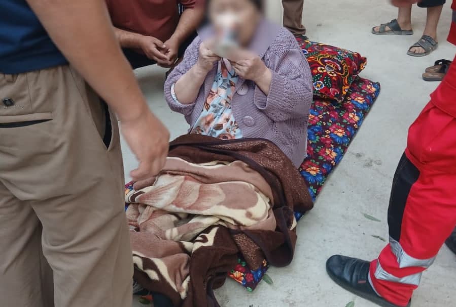 В Намангане спасена пожилая женщина, упавшая в колодец