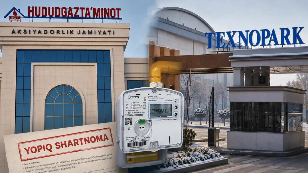 Smart gas meter project faces scrutiny as criminal investigation targets Technopark and Hududgazta'minot officials