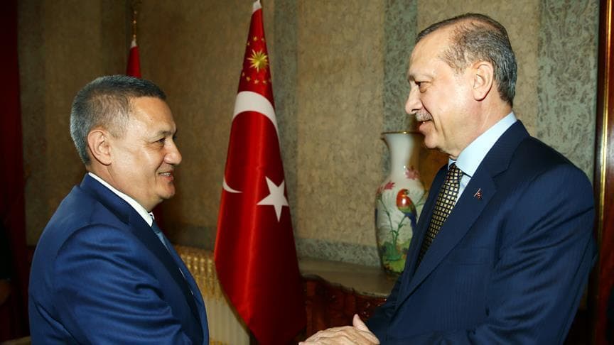 Rustam Azimov Erdo‘g‘an bilan uchrashdi