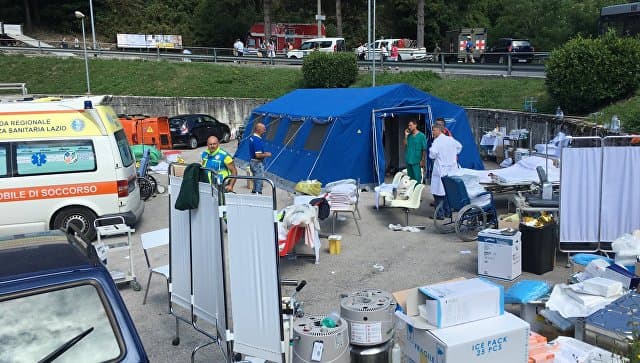 Italiyada yuz bergan zilzila qurbonlari soni 290 nafardan oshdi