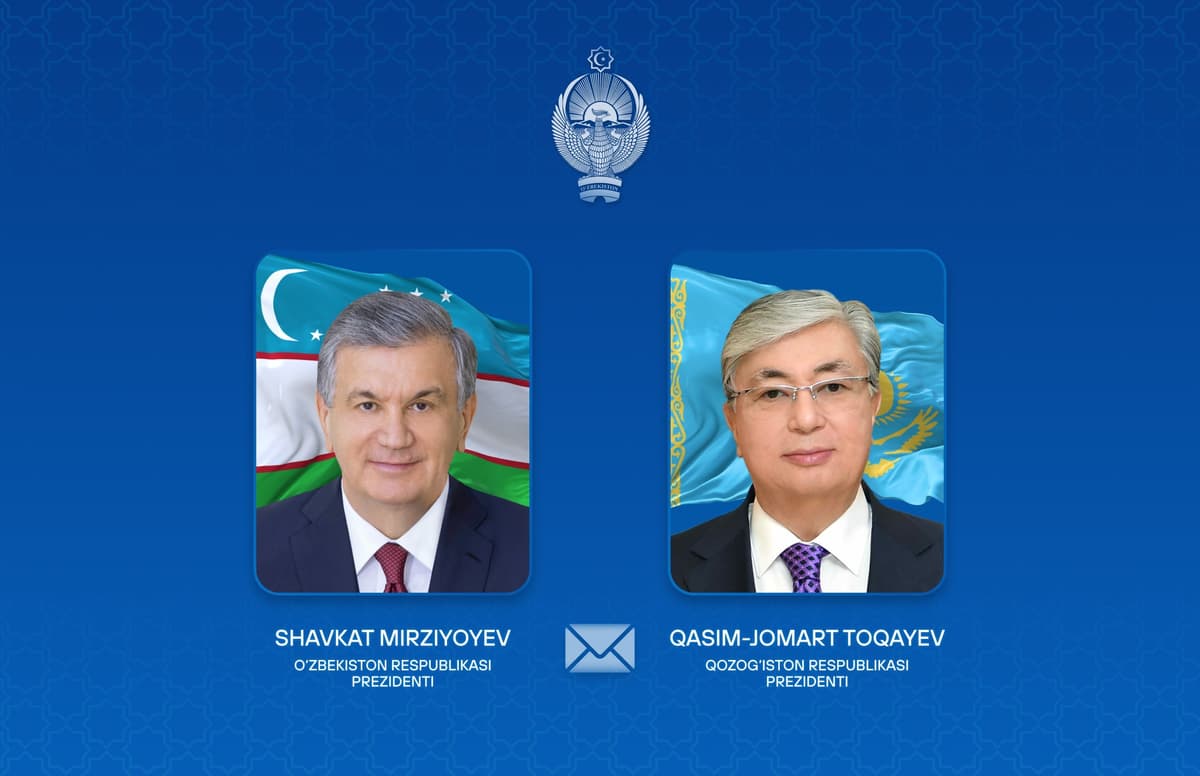 Shavkat Mirziyoyev Qosim-Joʻmart Toʻqayevga tabrik maktubi yoʻlladi