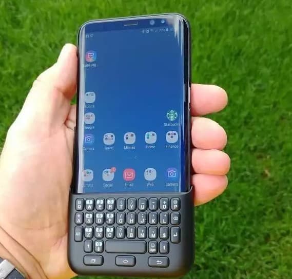 Galaxy S8 ва S8 Plus учун кўчма клавиатура ишлаб чиқилди (фото+видео)
