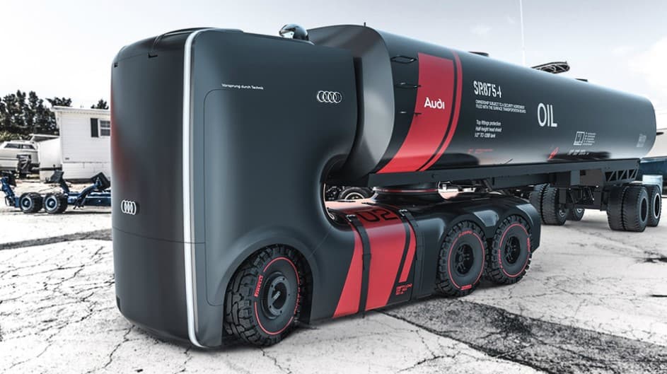Audi uchun ikkita elektr yuk mashinalar loyihasi yaratildi