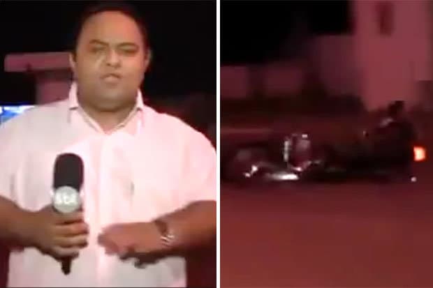 Muxbir jonli efirda falokatni bashorat qildi va u ro‘y berdi (video)