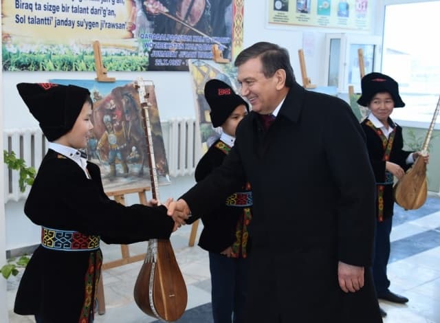 Shavkat Mirziyoyev Qoraqalpog‘istonga tashrif buyurdi