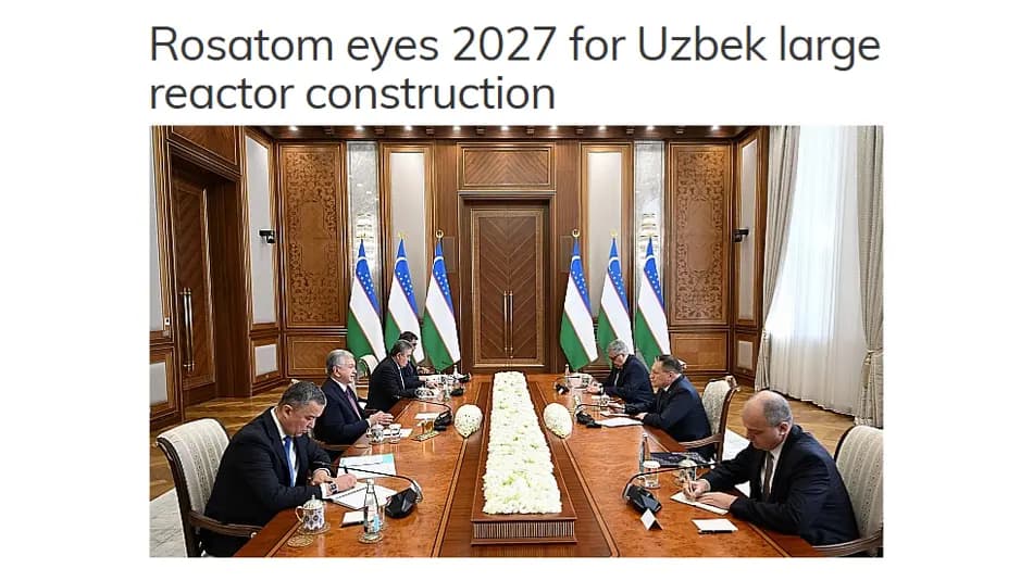 Жиззахда АЭСнинг иккита йирик энергоблоки қурилиши 2027 йилда бошланиши мумкин