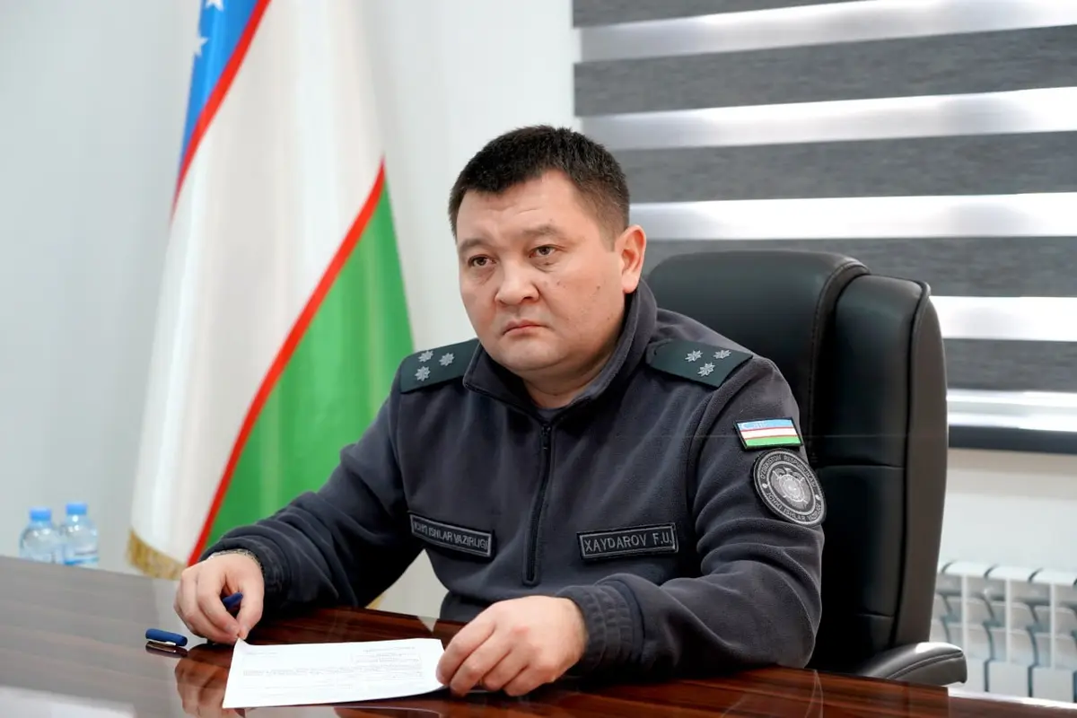 Начальник УВД Сырдарьинской области освобождён от должности