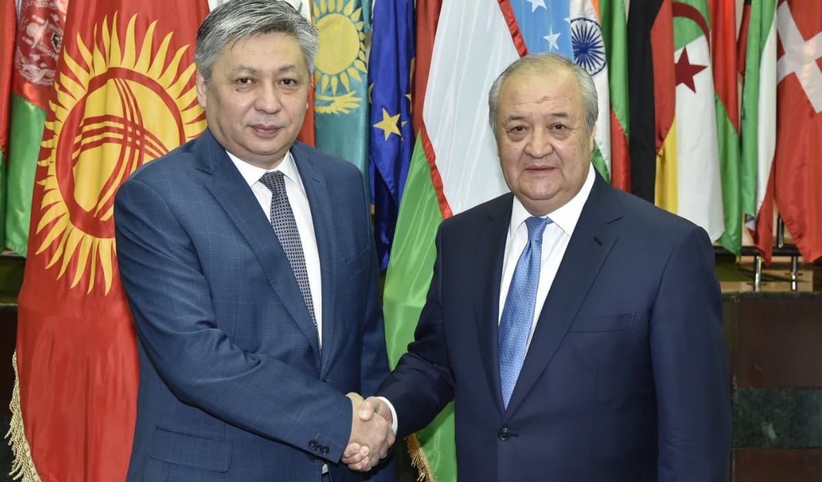 Abdulaziz Komilov Qirg‘iziston Tashqi ishlar vaziri bilan uchrashdi