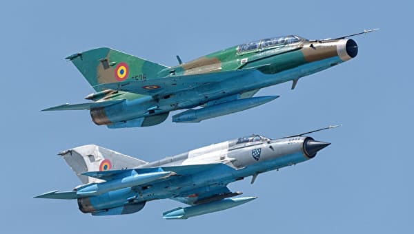 Ruminiyada MiG-21 samolyoti falokatga uchradi