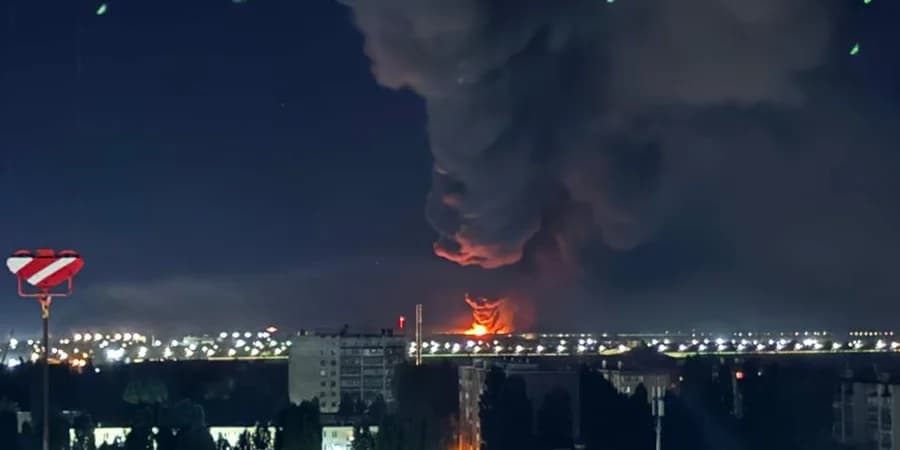Voronejda dron hujumi bir kishining o‘limiga sabab bo‘ldi