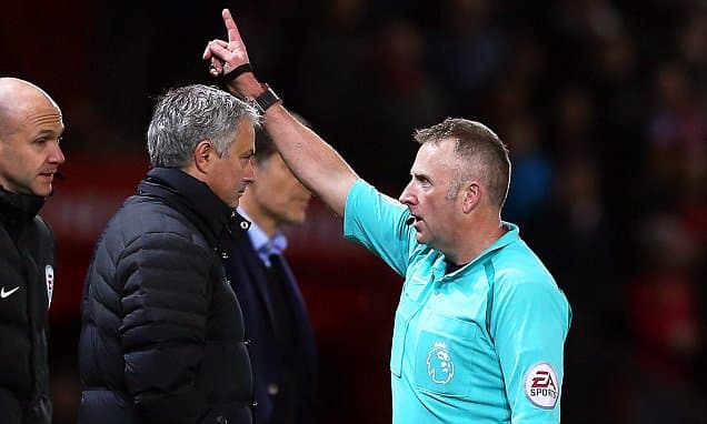 Sobiq hakam: «Mourinoni 2ta emas, 6ta o‘yinga diskvalifikatsiya qilish foyda beradi»