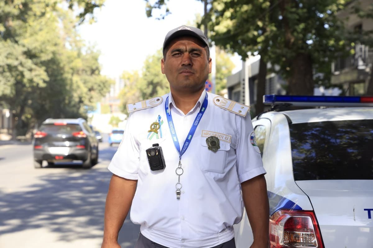 Transport nazoratida bodi-kameralardan foydalanish boshlandi