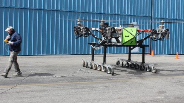 500 kg yuk bilan parvoz qila oladigan dron namoyish etildi