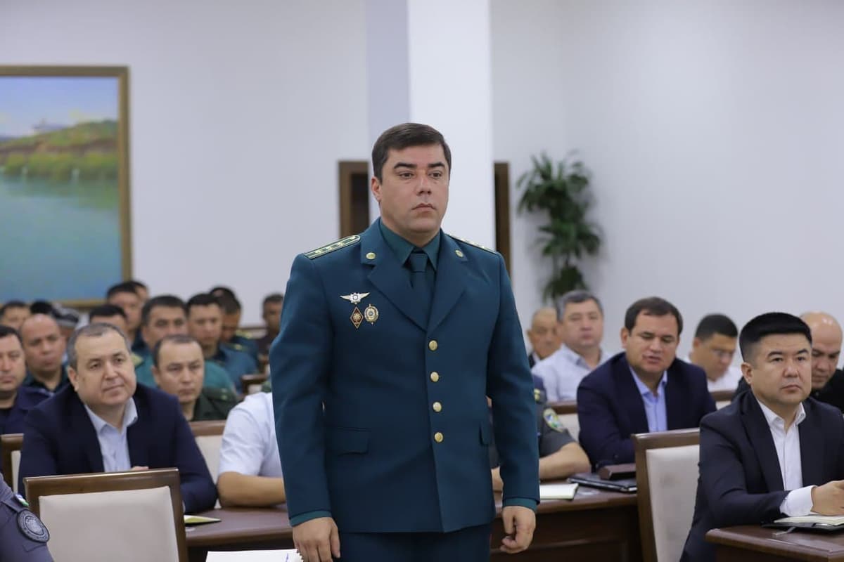 Сардор Мирзараимов Сирдарё вилояти ИИБ бошлиғи бўлди