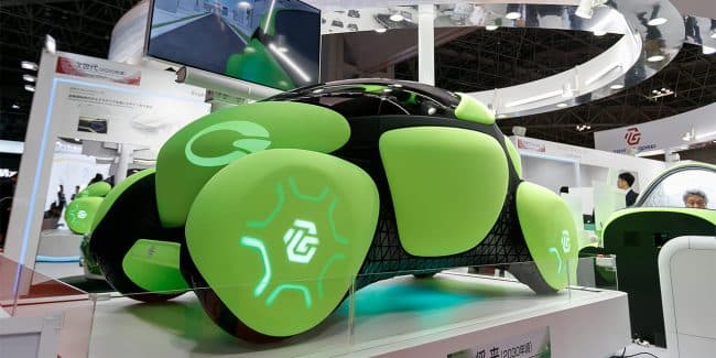 Tokio avtokörgazmasida haqiqiy transformer avtomobil namoyiş etildi