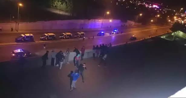 Madriddagi muhojirlar norozilik bildirmoqda