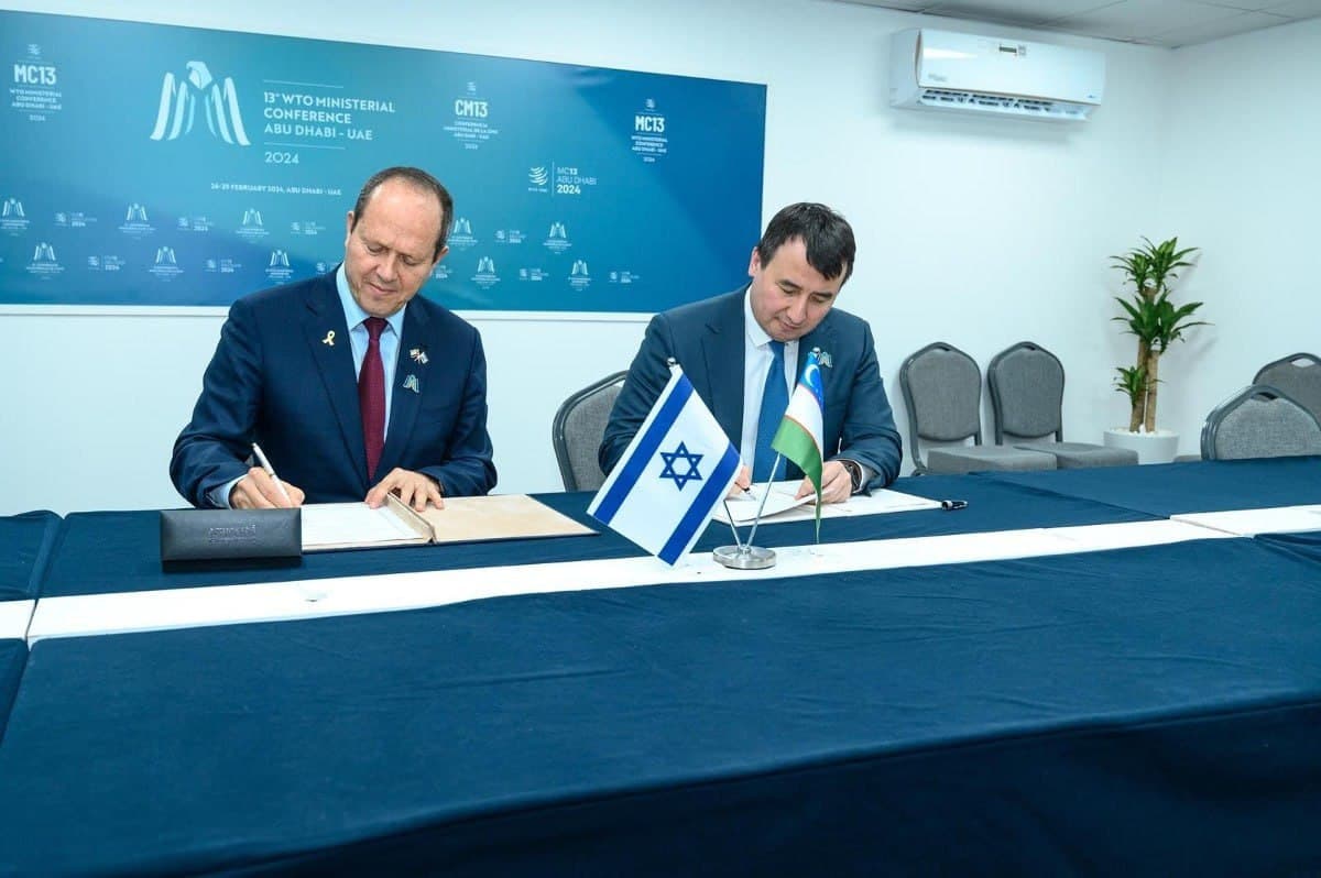 Isroil O‘zbekistonning JST a’zosi bo‘lishini ma’qulladi