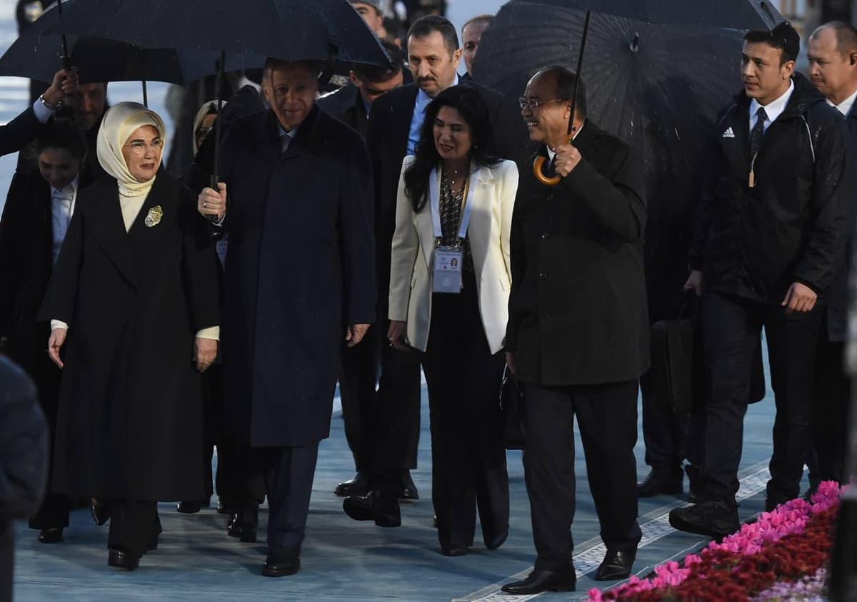President of Türkiye arrives in Uzbekistan