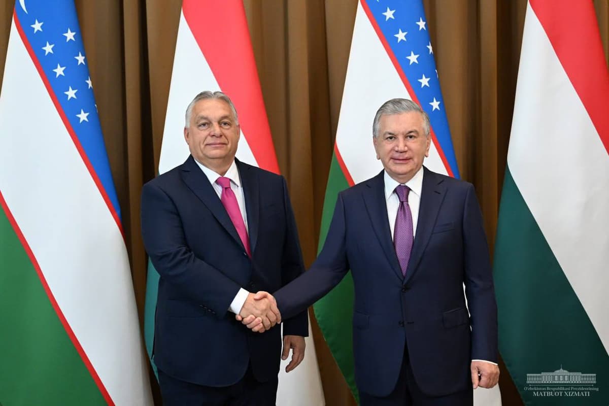 Shavkat Mirziyoyev and Viktor Orban discuss strengthening Uzbekistan-Hungary relations