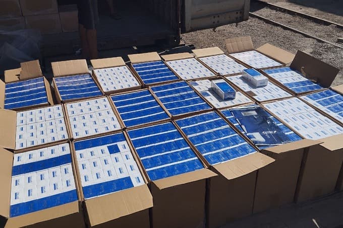 Bukhara customs officials intercept $1.3 million worth of cigarettes masquerading as tea